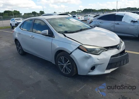 2016 Toyota Corolla Le Plus из США, поврежденный, VIN 2T1BURHE8GC703122